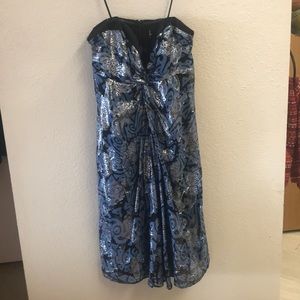 Nicole Miller Strapless Dress, Size 2